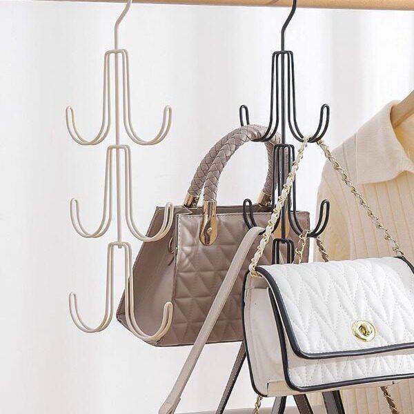Bag Hanger, Bag Storage Rack, Hook Gadget, Multifunctional Hanger, Belt and Tie Adhesive Hook with Hooks Bag Hanger, Bag Storage Rack, Hook Gadget, Multifunctional Hanger, Belt and Tie Adhesive Hook with Hooks
