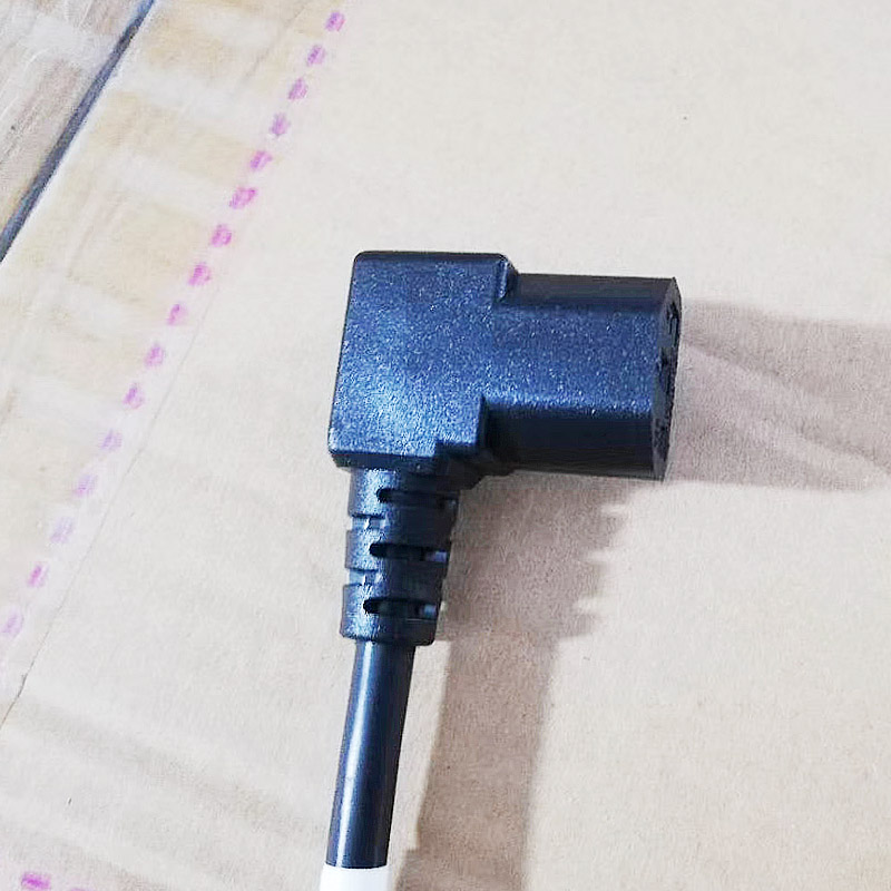 Dây nguồn khuỷu tay tiêu chuẩn quốc gia C13 Sản phẩm TV máy tính từ 90 độ nồi cơm điện treo tường LCD - TV tivi samsung 55 inch ru7200