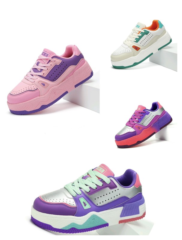 Rotating Tiger Big White Shuttlecock Shoes 2024 Popcorn Shuttlecock Special Shoes High Elasticity Wear-Resistant Men's and Women's Competition Shuttlecock Shoes