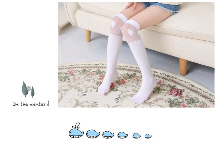 Mùa hè trẻ em mỏng vớ ống của cô gái chống muỗi kem chống nắng vớ cao vớ ống dài trên đầu gối vớ mùa xuân và mùa thu tất lười bé gái