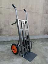 Thickened Tiger Car Two-wheeled Trolley Van Dolly Trolley Trailer Truck Trailer Caravan Load King Porter