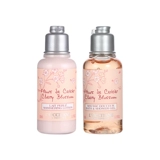 L'occitane, сладкий крем для тела, гель для душа, питательный увлажняющий комплект со стойким ароматом для путешествий, пробник, образец среднего размера, долговременный эффект