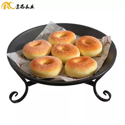 Baking bakery iron pot props iron bread display rack cake display stand factory direct sales