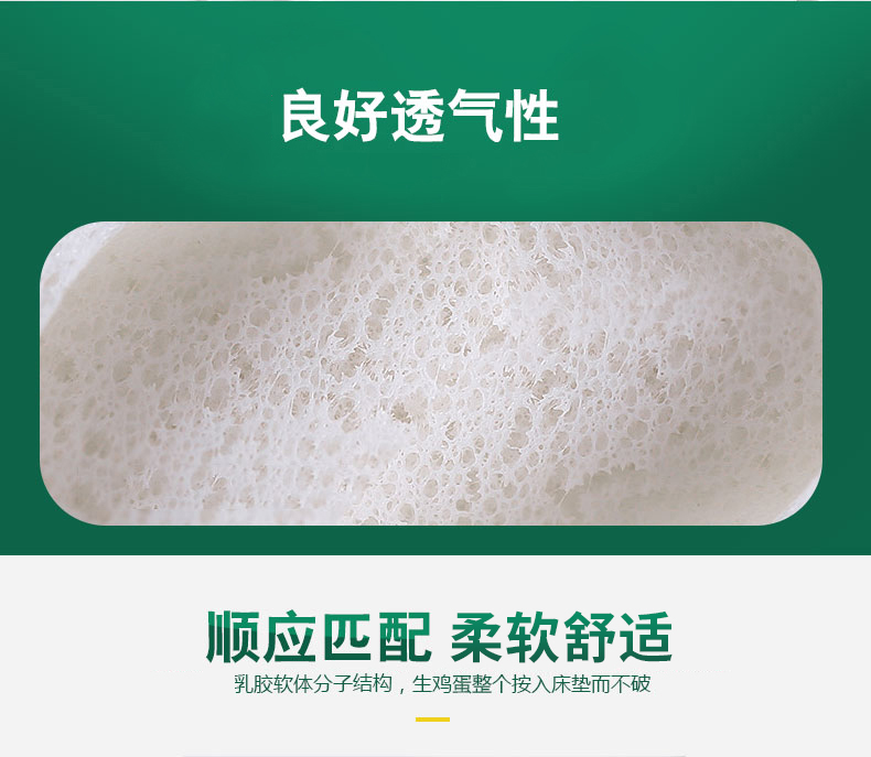 Fumanyuan Thái Lan Nệm nhập khẩu Nệm cao su Massage 1.5 / 1.8 mét Simmons 5cm10cm Tùy chỉnh - Nệm đệm lò xo giá rẻ