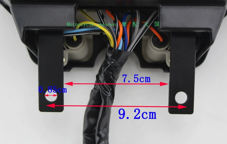 dây công tơ mét xe máy Xe máy đua đường phố trong nước Road Fighter LB125 lắp ráp dụng cụ EN125-2A-2F đồng hồ đo đường, đồng hồ đo mã, máy đo tốc độ đồng hồ daytona xe máy mặt đồng hồ xe máy