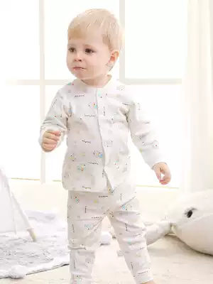 Children's underwear set pure cotton autumn clothes sanitary pants 0-1 years old 3 baby boys warm autumn clothes Girls baby pajamas