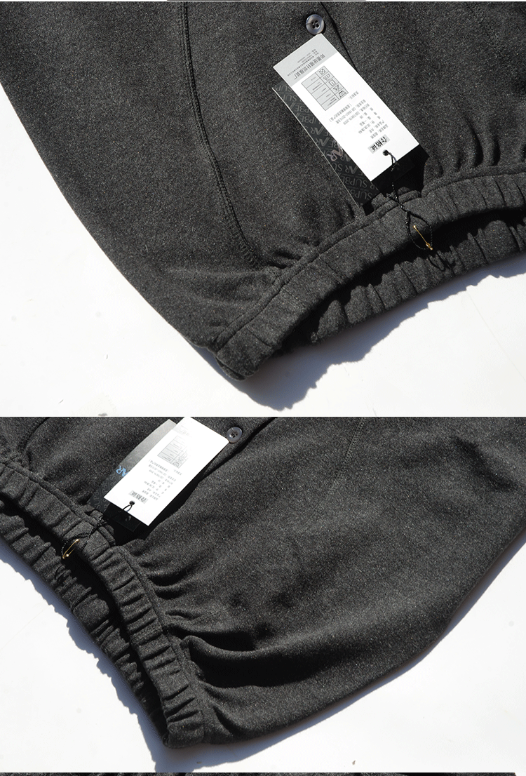 Siêu gấu nam 006 đơn mảnh dày màu cừu sốt cashmere quần cashmere quần ấm quần legging quần giữ nhiệt đẹp