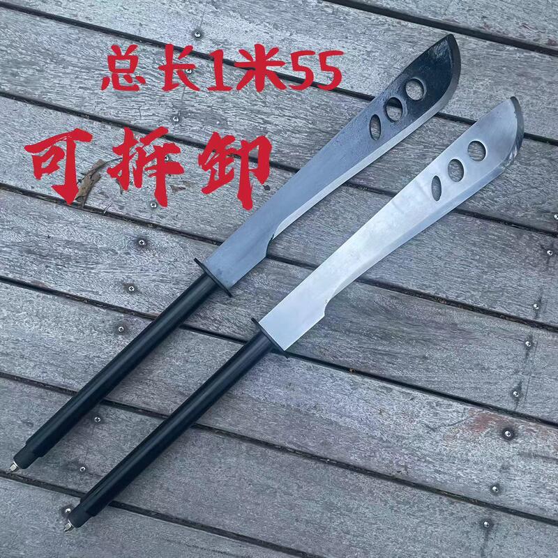 New Style Martial Arts Performance Broadsword, Long Guan Gong Broadsword, High Manganese Steel Forged Broadsword, Fitness Heavy Sword, Unsharpened New Style Martial Arts Performance Broadsword, Long Guan Gong Broadsword, High Manganese Steel Forged Broadsword, Fitness Heavy Sword, Unsharpened