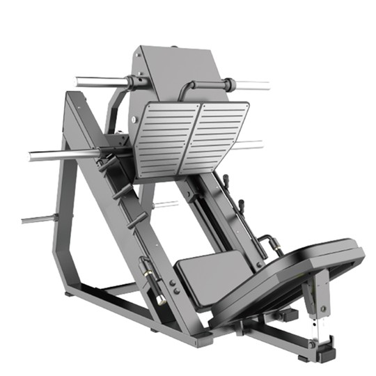 Huixiang HX-5056S inverted pedal machine commercial gym 45 degree kicking exerciser leg strength training equipment