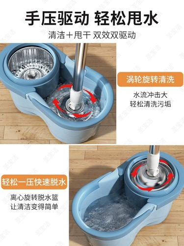 Без ствола ленивая шваблина, поглощение воды и шлифование дома с отрудом, сухой и влажной, вращением двойного использования, сушкой и перетаскиванием