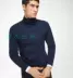 Lớp Tây D, len, cashmere, worsted, ve áo, áo len cao cổ nam, áo len áo len cổ lọ nam Áo len Cashmere