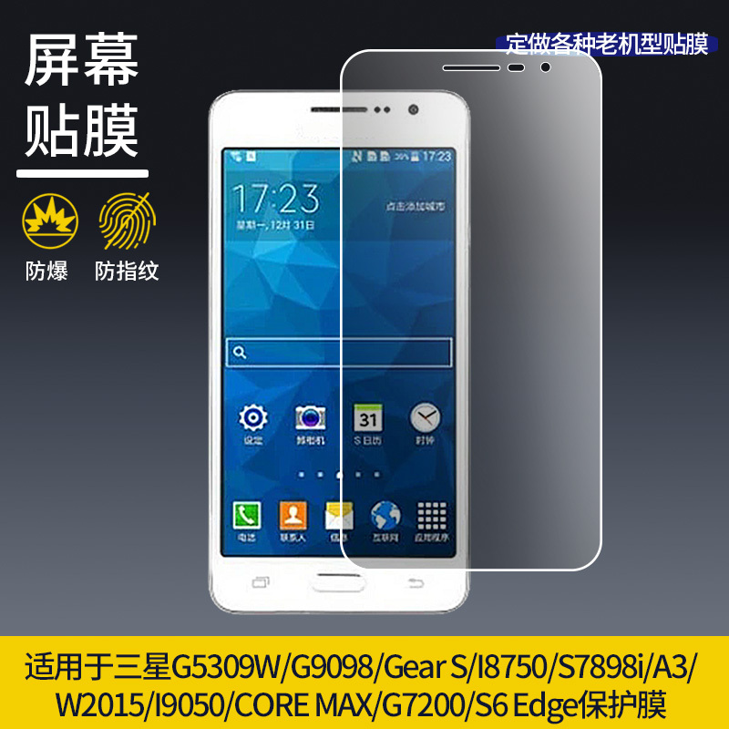 Suitable for Samsung Galaxy Note7 Mobile Phone Screen Protector, Anti-Scratch Protective Film C9 Pro (C9000), C9 Pro Explosion-Proof Film, W2017 Internal and External Screen Protector, Explosion-Proof Film, Non-Tempered Film