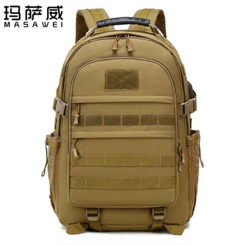Backpack men 2024 new outdoor tactical backpack sports leisure mountaineering bag cycling travel commuting bag men