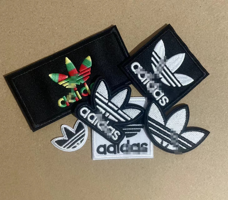 Clover Embroidered Logo Patch Sew-On Patch for Repairing Holes, Iron-On Patch for down Jacket, Washable