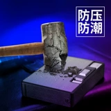 Портативный портсигар, креативная ветрозащитная зажигалка, коробка с гравюрой