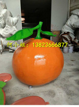 FRP sugar orange orange kumquat citrus simulation fruit decoration agricultural base welcome doll sculpture props