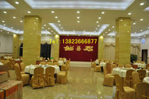 Guangdong hotel restaurant banquet titanium lobby hall dragon and phoenix double happiness relief decorative mural glass fiber reinforced plastic longevity character happy character