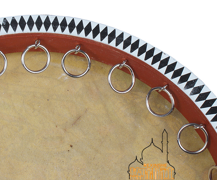 Nhạc cụ dân tộc Tân Cương Uygur vẽ tay điệu nhảy dân tộc tambourine 12 Muqam 30 cm ocarina