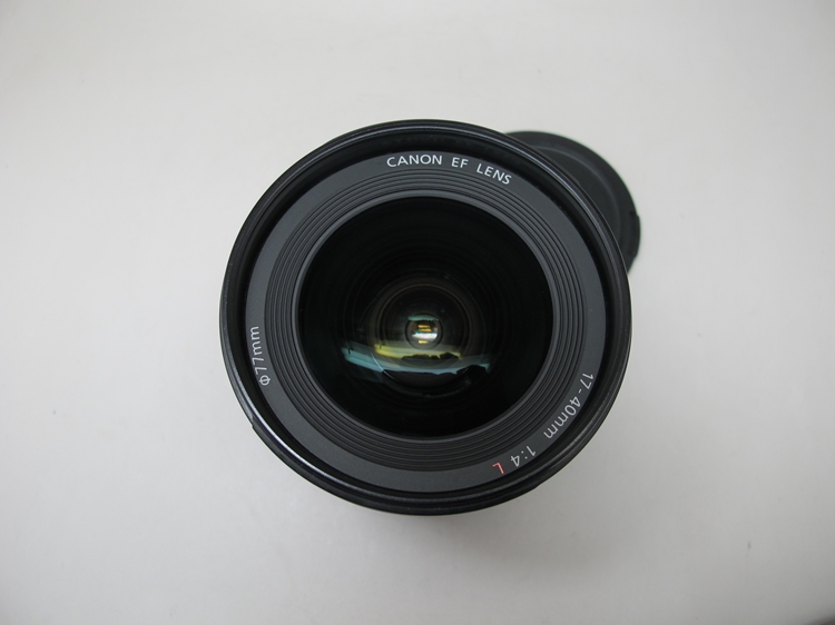 Canon 17-40mm f 4L hình tròn góc siêu rộng sử dụng ống kính máy ảnh DSLR 16-35mm 24-105mm