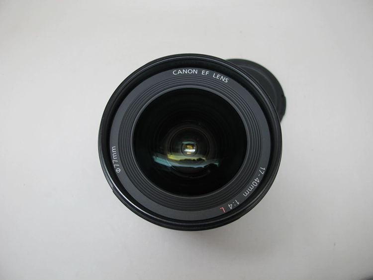 Canon 17-40mm f 4L hình tròn góc siêu rộng sử dụng ống kính máy ảnh DSLR 16-35mm 24-105mm ống kính