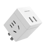 Deli Rubik's Cube Socket Socket USB -преобразователь Home Home Fast Charge Расширение штекерной зарядной платы прицепа