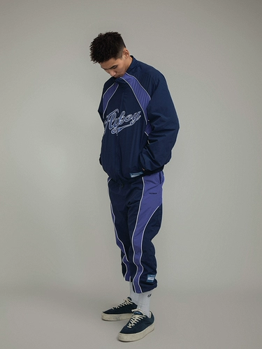 Ретро куртка, дорожный спортивный костюм, весенние штаны, в американском стиле