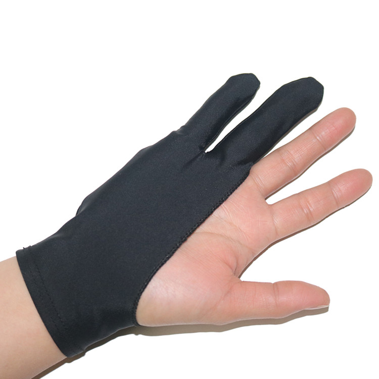 HS Ipad Digital Plotter Board Drawing Board Drawing Board Drawing Board Drawing Board Special screen Two-finger anti-fouling anti-sweat writing gloves