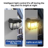 Дорожный индукционный домик на солнечной энергии, водонепроницаемое бра для загородного дома для беседки