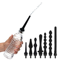 Deep insertion enema tool anal injection needle to flush the posterior chamber for men and women with constipation to clear the intestines