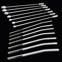 Stainless steel solid horse eye expansion inserts in urine blocking to stimulate alternative man toy sm metal adult sex utensil