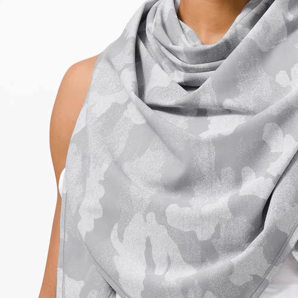 lulu triangle scarves in the area of Lulu