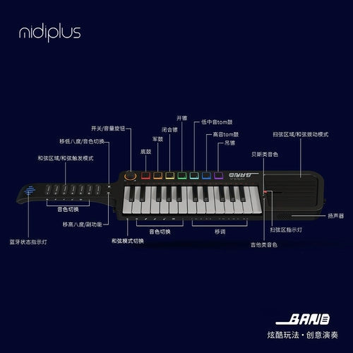 Mei Pai Band Smart Electronics -Без гитарная автоматическая коробка передач.