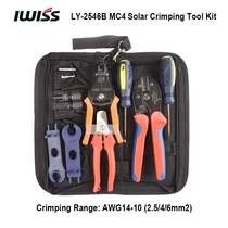 LY-2546B Photovoltaic solar crimping pliers MC4 terminal crimping pliers 2 5 4 6 wire stripping pliers cable cutter set