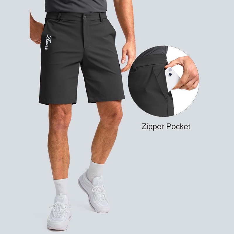 New Golf Pants Summer Shorts Sports Breathable Quick-Dry Stretch Golf Shorts Men