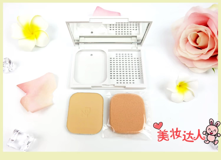 Za Ji Yun Magiê White Huanyan Phấn phủ khô và ướt Kem che khuyết điểm hiệu quả Magiê White Powder Control Oil Moisturising Box