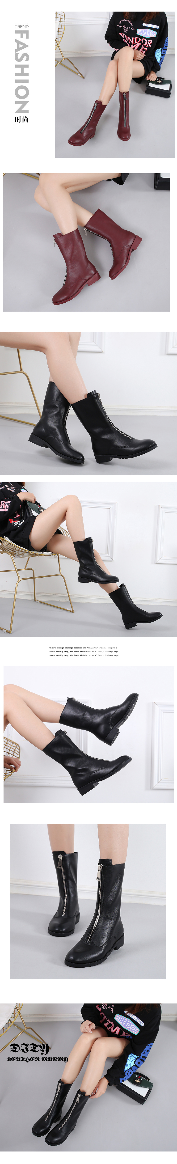 Bottes mi-saison femme en Caoutchouc - Ref 3251568 Image 8