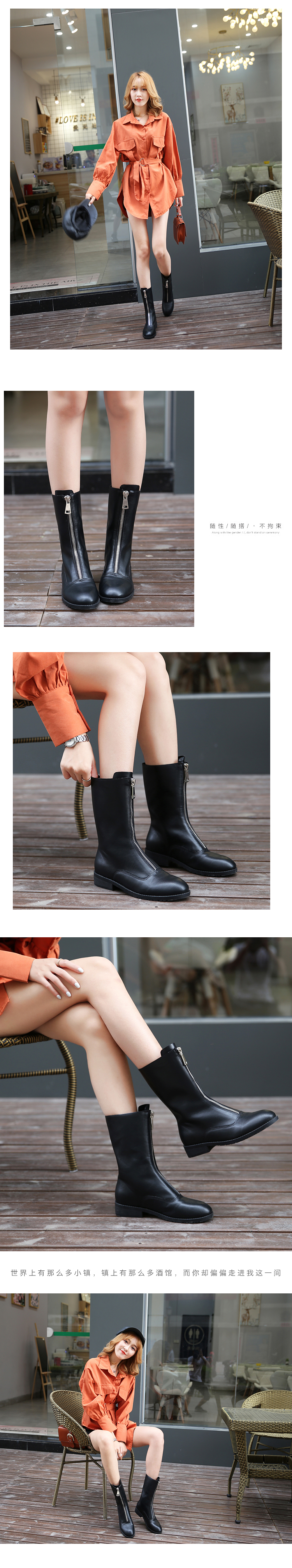 Bottes mi-saison femme en Caoutchouc - Ref 3251568 Image 14