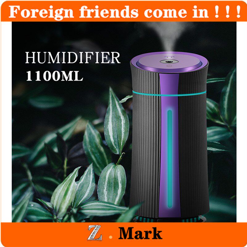 Small household bedroom mute large spray USB humidifier
