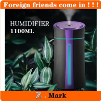 Small household bedroom mute large spray USB humidifier