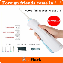 Portable USB Rechargeable Water Flosser Teeth Cleaning Modes