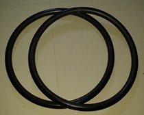 Bicycle non-inflatable microporous solid elastic inner tube without air pump inner tube 24X1 75