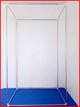 Custom bracket Bedroom bath mosquito net rack Assembly frame shelf Bold stainless steel bath tent pole cuboid