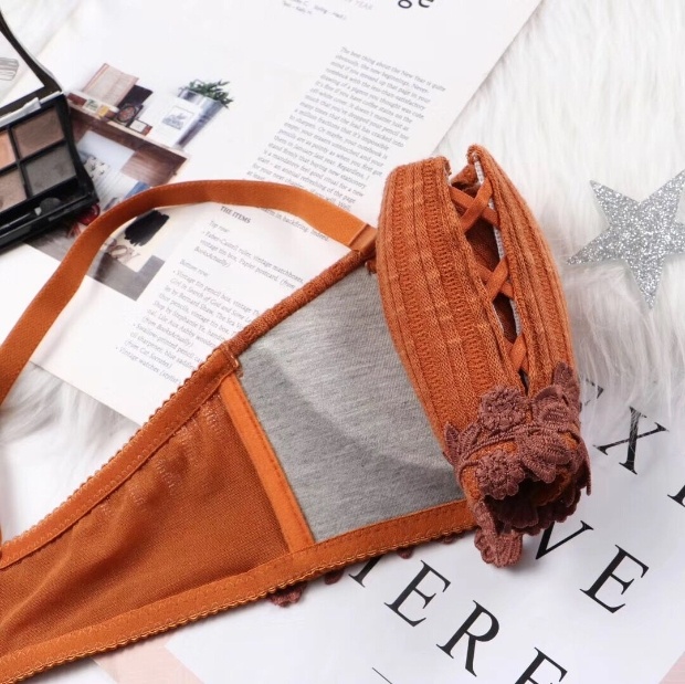 Bộ đồ lót mới gợi cảm cho bé gái mặc áo ngực không có vòng thép, áo ngực nữ nhận phó sữa chống chảy xệ trên ngực nhỏ áo lót mặc áo dài trắng học sinh