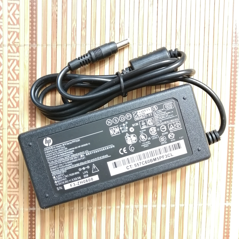 HP HP 18 5V 3 5A small yellow mouth with pin notebook fit for charging wire 4 8 * 1 7mm