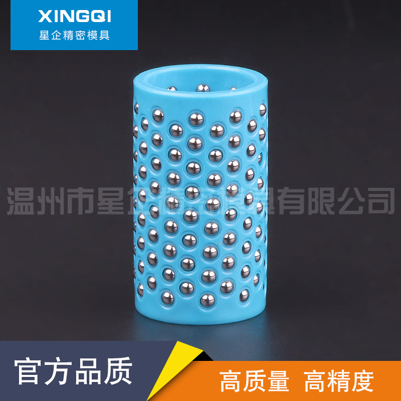 Hardware holding frame copper sleeve ball bearing guide pillar guide sleeve steel cover plastic cover die accessories steel cover manufacturer direct