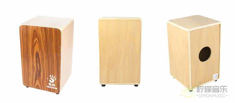 두 손 손 카드 매크로 나무 상자 드럼 cajon Cajon 플라밍고 상자 드럼 도시 시리즈 :: 프롬차이나