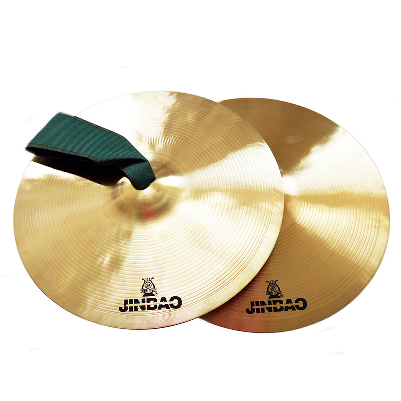 Jinbao small army cymbal professional ringing bronze big cymbals 11 inches 14 inches 15 inches 16 inches big cymbals