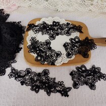 1427 special price full package day single black water soluble flower applid about 10-12cm more