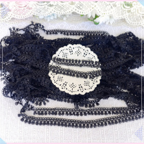 402 whole bundle day single for about 20 yards black water soluble flow Suflorian side diy doll clothing accessories