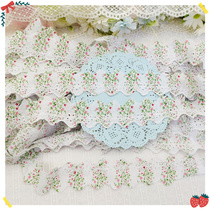 136 whole section 15 yards white day single pure cotton small crummy cotton fabric embroidered lace loretta clothing accessories